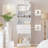 79" Closet Storage System, Wardrobe With Storage Compartments And Drawers.-1930570623