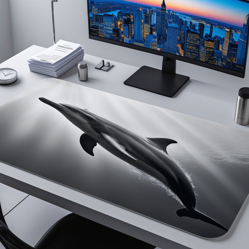 Polyester Desk Pad, 31.5x15.5
