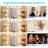 Lighted Vanity Set - 10pcs 3-Color Dimmable Bulbs, 7 Drawers-1656007350