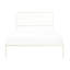 Lit plateforme en métal à profil bas, lit plateforme à profil bas - pas de sommier nécessaire, chambre blanche, base-1907647420