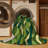 Machine Washable Nature Green Area Rug-1797436609