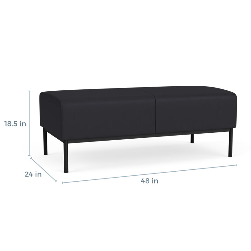 Banc de réception Darsey, Noir Patriot Plus, Noir