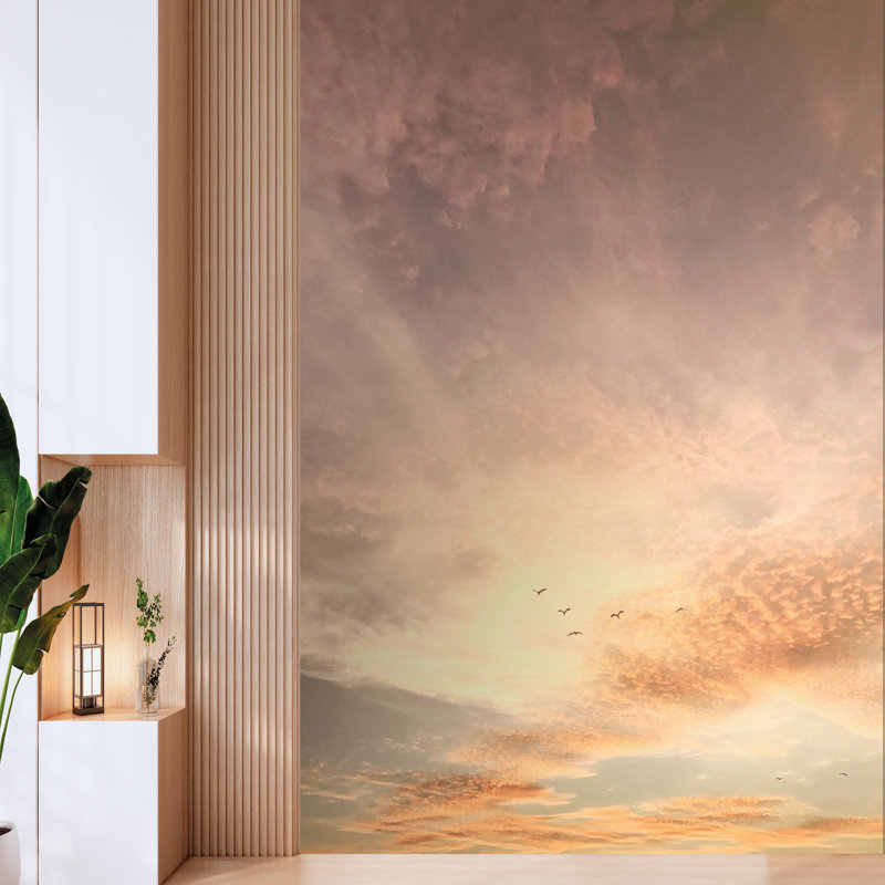 Skyward Glow Wall Mural