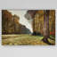 « the road of chailly » par claude monet, reproduction d’art encadrée-2070499885