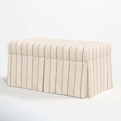 Chaplin Cotton Upholstered Storage Bench