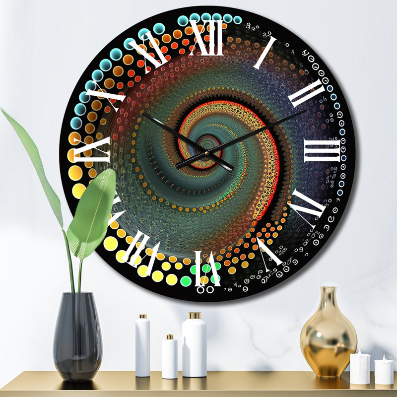 Horloge murale Iridiscdent, Moyenne