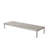 Harleen 76" Long Reclining Chaise Lounge Set with Table