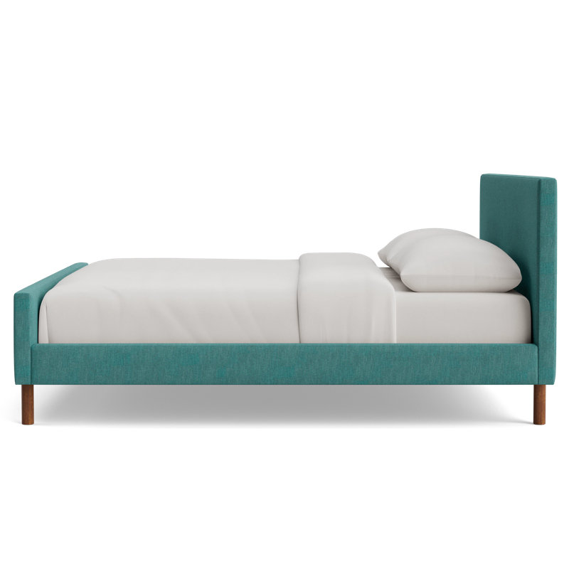 Skinny Fat Twin Bed, California King, Performance Weave - Spruce