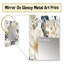 Miroir mural Antha Ethereal Blooms - Plants-381995290