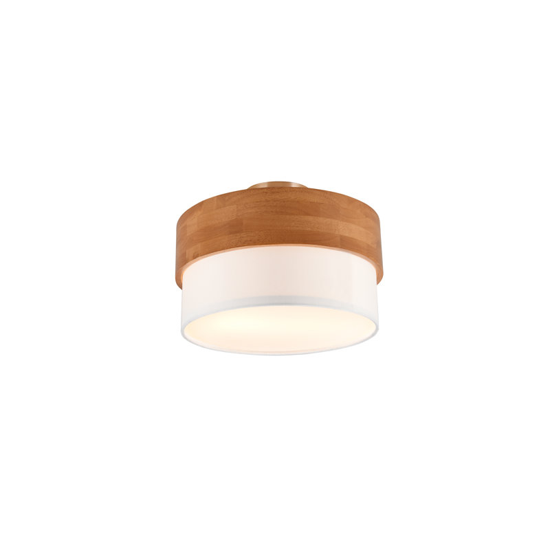 Krystallee 2-Light 30cm Flush Mount, White