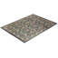 Tapis unique en laine noué à la main 9 pi 1 po x 12 pi 4 po nouvel âge Kirandip - gris foncé / vert / ivoire
