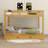Designs Queen Over Queen Bunk Bed With Trundle, Wood Bunk Beds With Guardrails And Ladders-1198837010