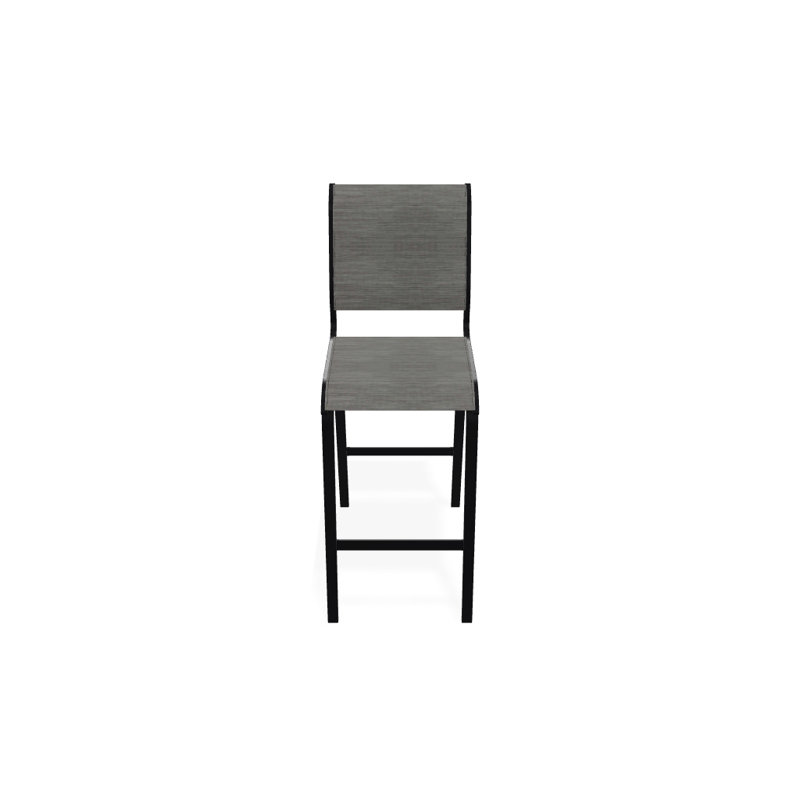 Tabouret de bar 29,5 po Holna, Noir texturé, Sicile