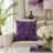 Beaded Cotton Throw Pillow-19018079