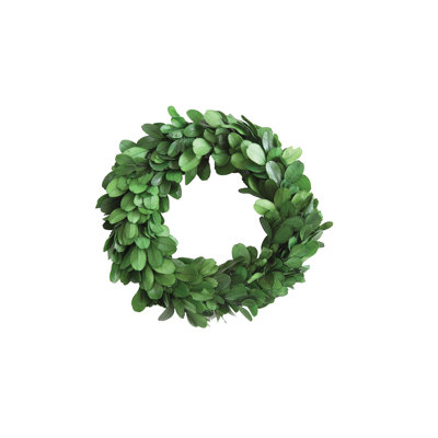 Preserved Genuine Boxwood Wreath