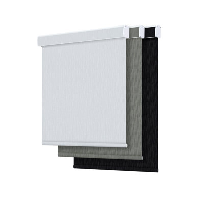  Blackout Roller Shades for Windows (Pearl White34x72)