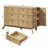 6 Drawer Rattan Dresser For Bedroom
