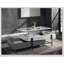 Table basse grise et blanche avec plateau relevable, parfaite pour la vie moderne et les solutions de rangement