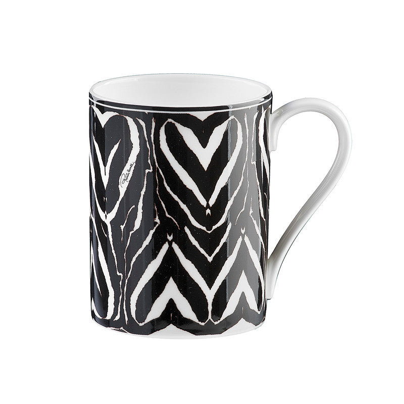 ZEBRA Bone China Coffee Mug