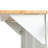 Kitchen Cart With Rubber Wood Drop-Leaf Countertop 5 Wheels  And 3 Drawers-1118753509
