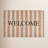 Non-Slip Striped Outdoor Doormat