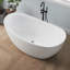 Tidal 31.69 " W Freestanding Soaking Acrylic Bathtub
