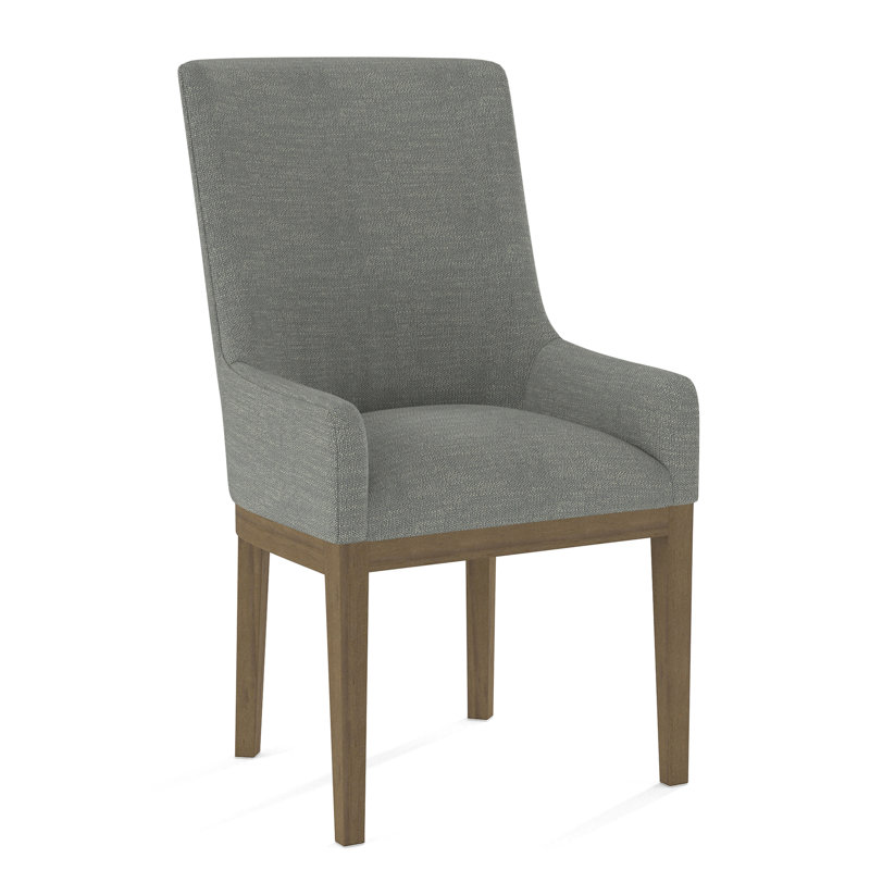 Upholstered Arm Chair, 61704-62, Weathered Gray
