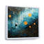 «Blue Minimalisme Moon VI» sur toile-1919475347-1919475336