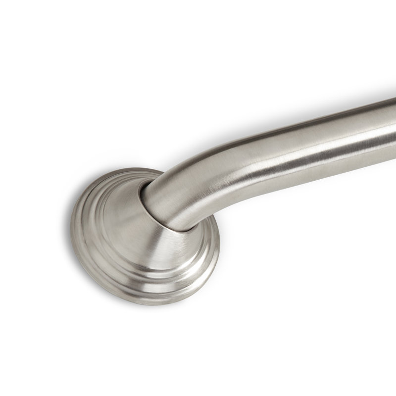 Barre d'appui ADA moderne en acier inoxydable brossé satiné 12 po Modern Classic, 12", Satin brossé
