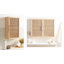 Table d'appoint flottante Ori Rattan-1480899451