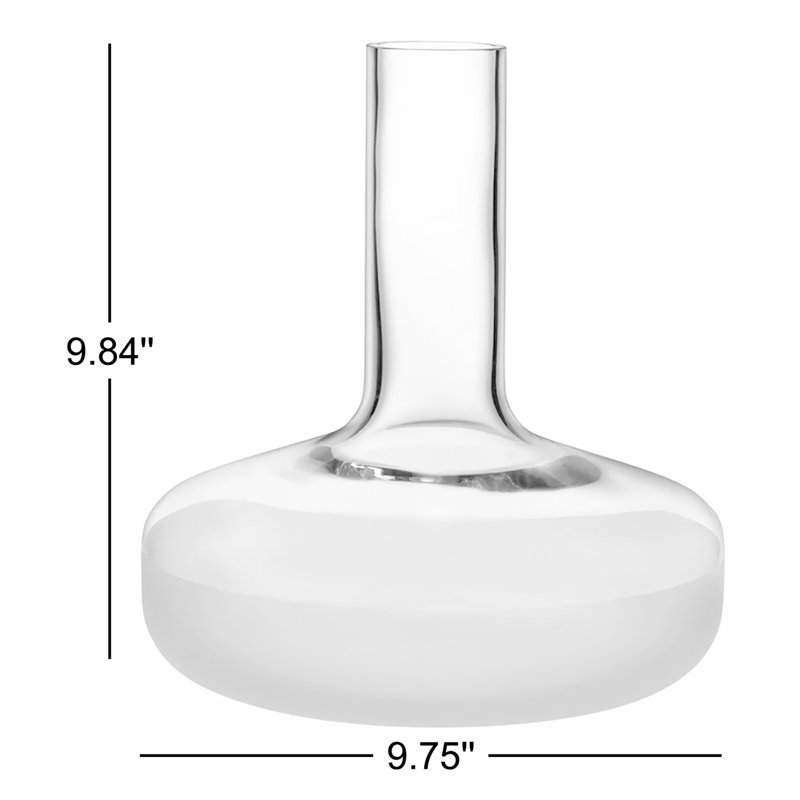 Contour Crystal Lead Free Crystal Carafe
