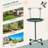 48" Rolling Bird Training Activity Perch Playground For -