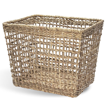 Ship Knot Wicker Laundry Basket