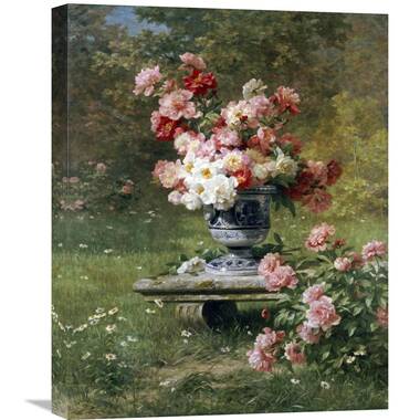 Louis Vuitton on X: A precious dialogue. A bouquet of peonies