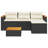 Acacia 4 - Person Patio Conversation Set with Cushions-97884475-97912529