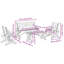 Wicker 3 - Person Garden Lounge Set