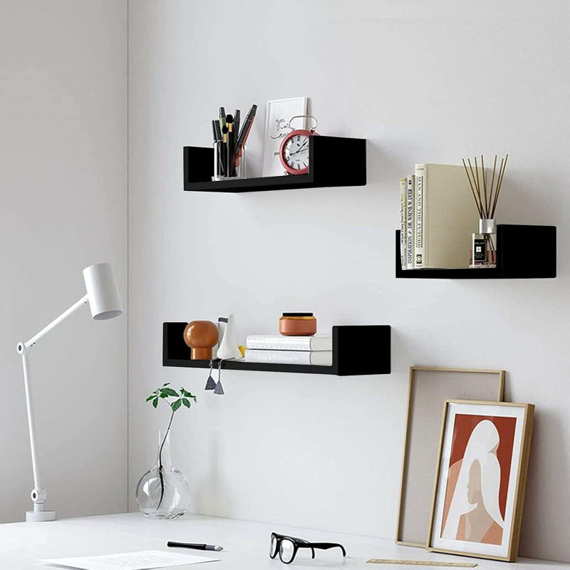 Floating Shelf, Black