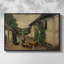 «Visit to grandmother» - Hans Andersen Brendekilde, toile tendue encadrée-132873956-132873958
