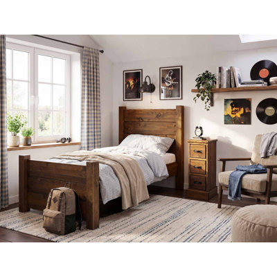 Kor Solid Wood Bed