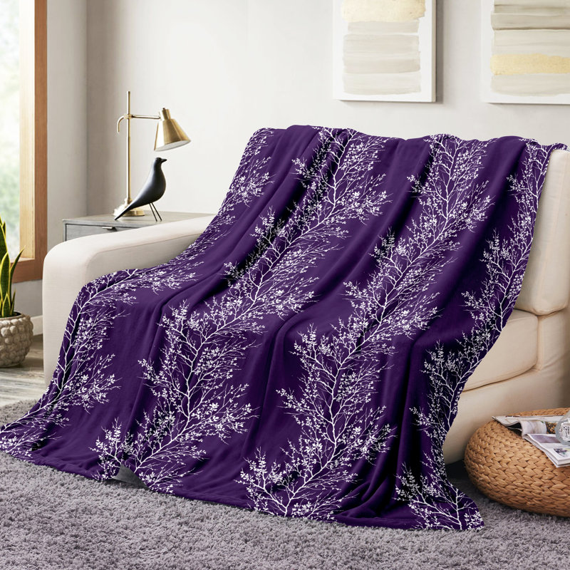 Jeté ultra doux surdimensionné, Mauve