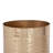 Davina Gold Metal Floor Planters, Set Of 3