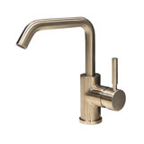 Cigno Single Hole Bathroom Faucet with Drain Assembly