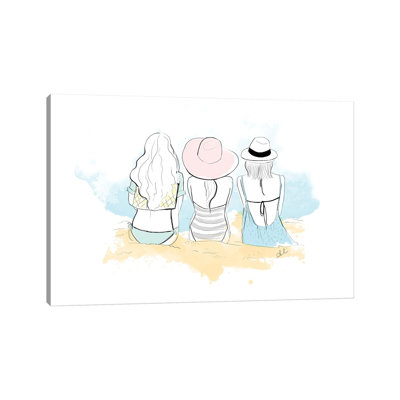 Friendship par - Toile tendue avec châssis, estampe numérique sur toile tendue