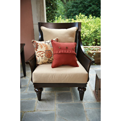 Somerby Premium All-Weather Wicker Outdoor Lounge Chair , Sunbrella® Cushions Included