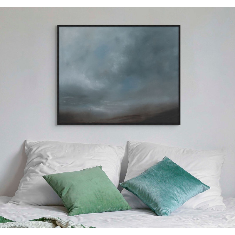 Gray Day 1 Print by Sarah Brown, 19.25" H x 23.25" W