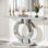 Console à miroir 43,11 "Trustin pour salon d'entrée Trustin
