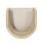 Chaise d'appoint en bois d'hévéa beige naturel-596529134
