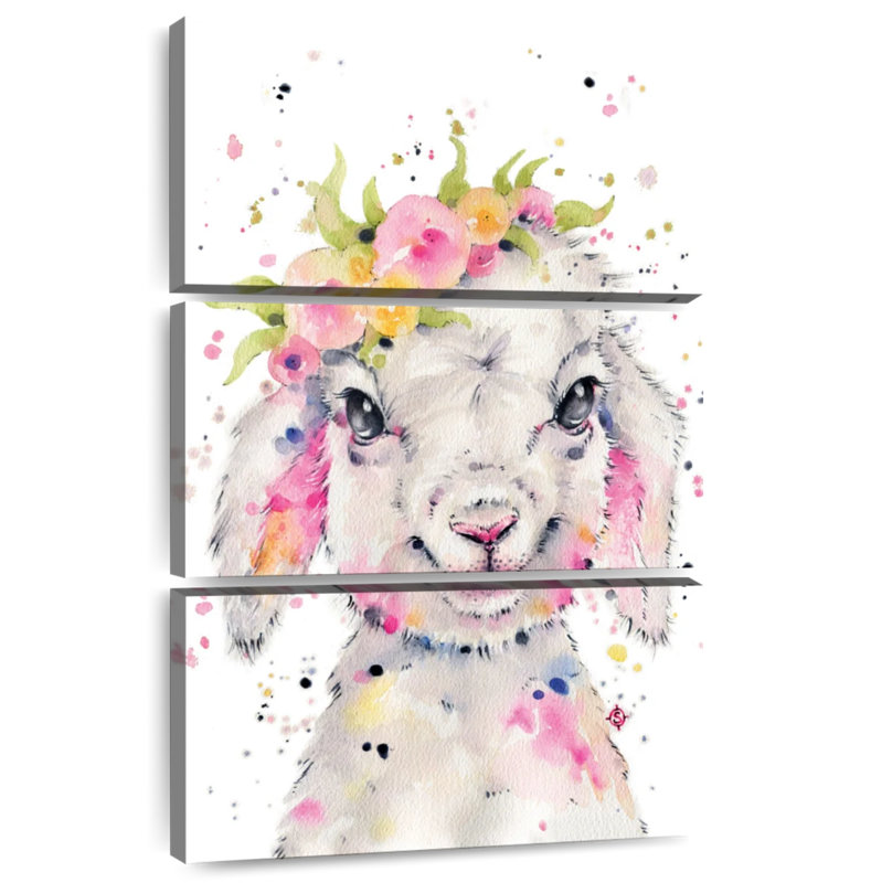 Brampt Little Lamb, 38" H x 24" W