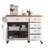 52'' Kitchen Island With Drop Leaf-1860658375
