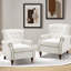 Fauteuil capitonné 29,5 po Anine-70991200